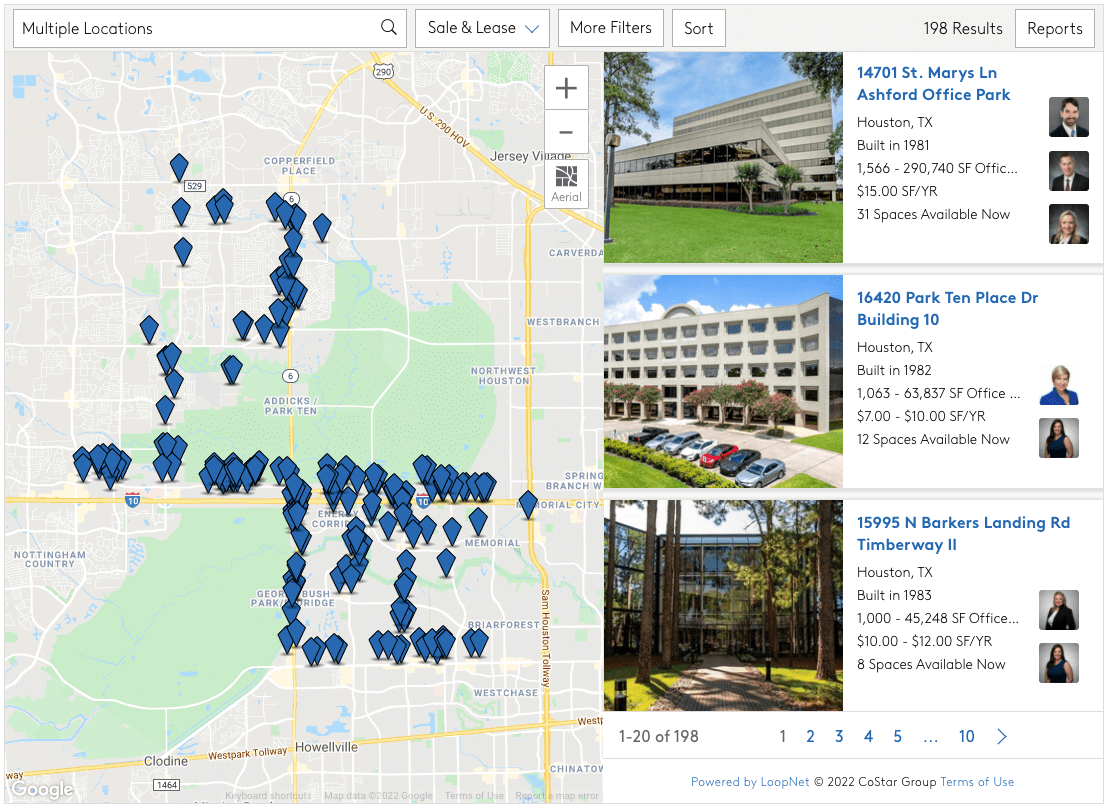 Land & Commercial Search The Energy Corridor District