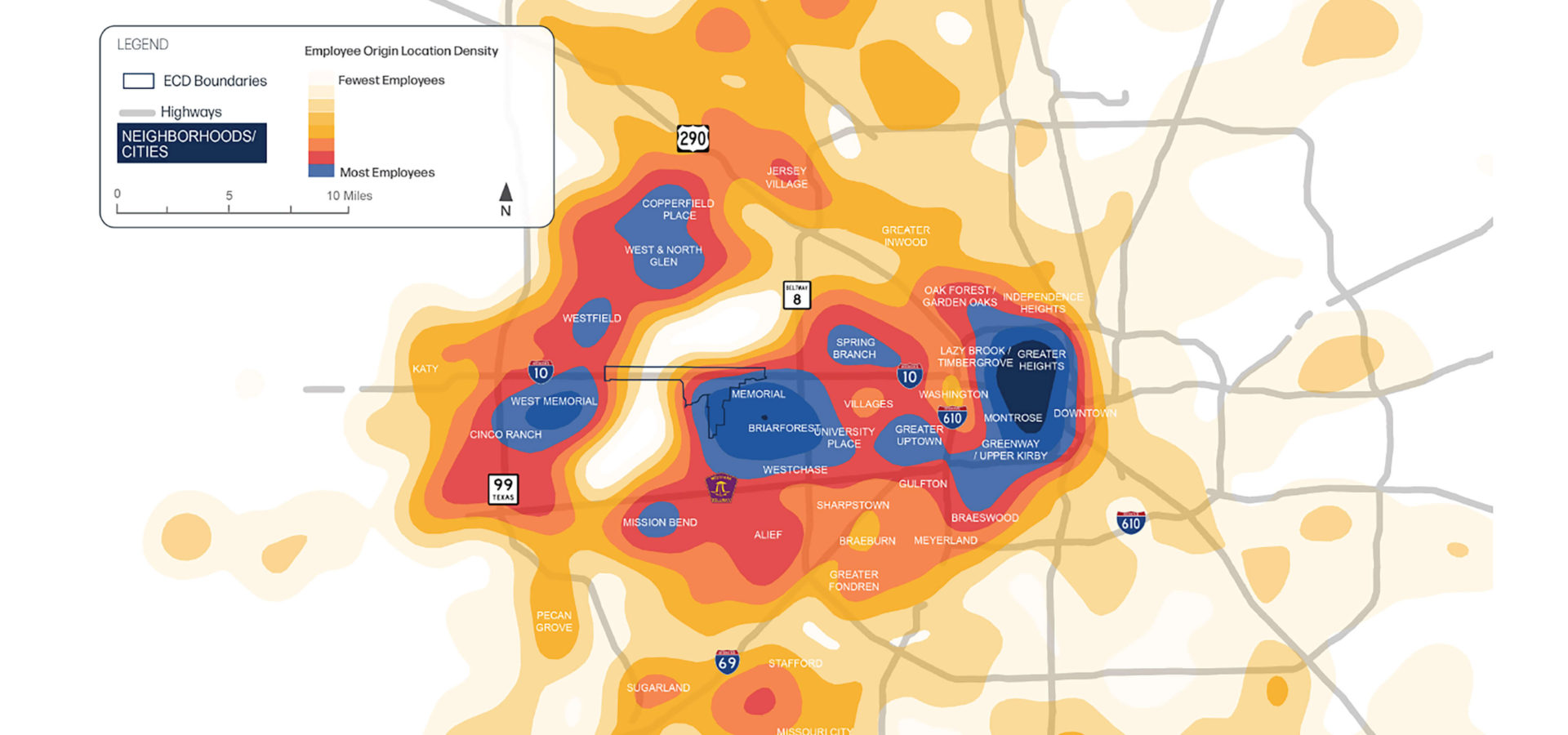 Nearby Neighborhoods - The Energy Corridor District