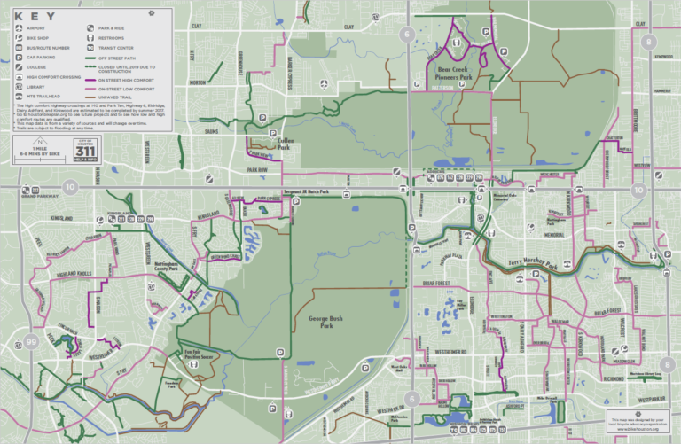 Hike and Bike Trail The Energy Corridor District