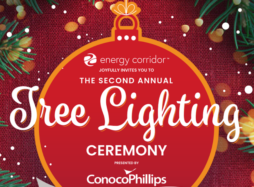 DON'T MISS THIS! The 2nd Annual Tree Lighting Ceremony - December 1, 2022 -  The Energy Corridor District