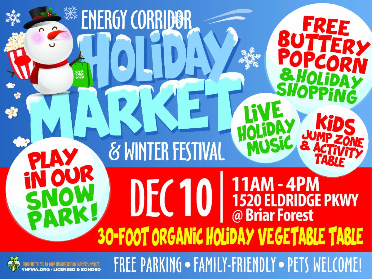 Energy Corridor Holiday Market The Energy Corridor District