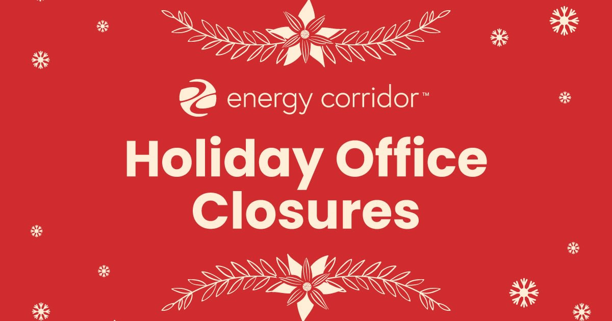 Energy Corridor Holiday Office Closures