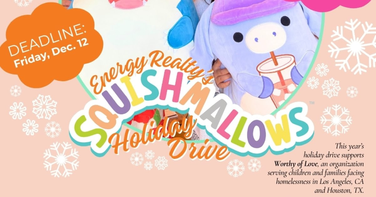 Energy Realty's Squishmallows™ Holiday Drive