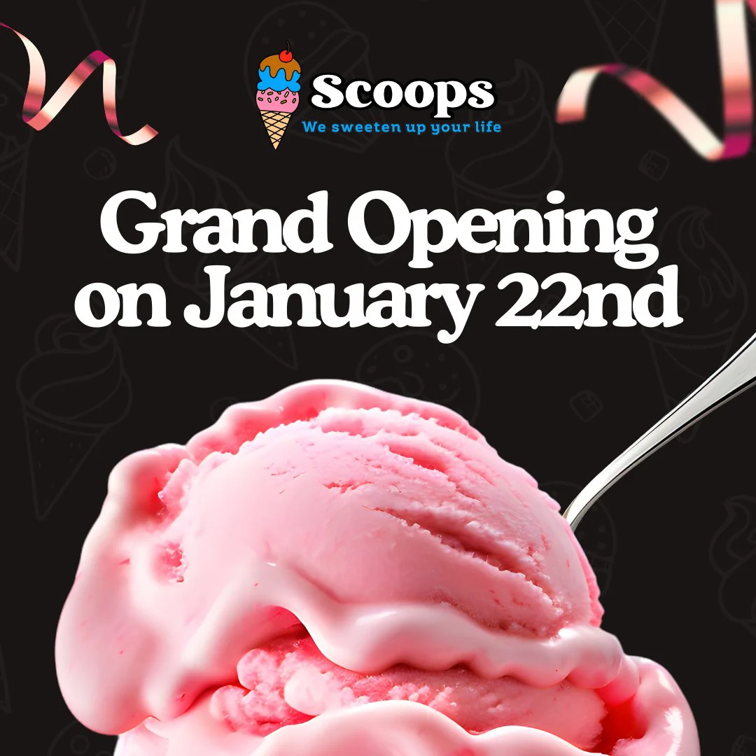 Scoops Grand Opening